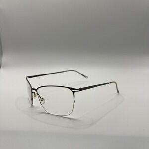 AIRLOCK PURE TITANIUM 4003 210 Bronze Rectangle Half Rim Eyeglasses 54-17-140